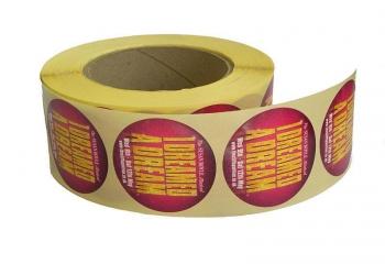 Self Adhesive Labels On A Roll